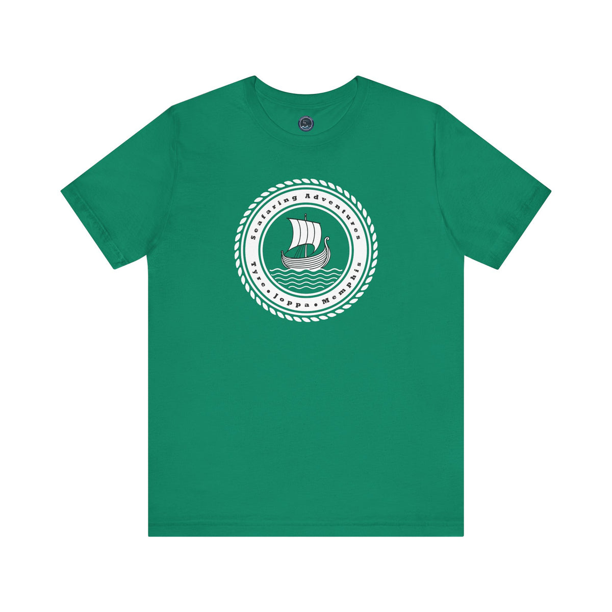 "Seafaring Adventures" Short Sleeve T-Shirt - Front Print