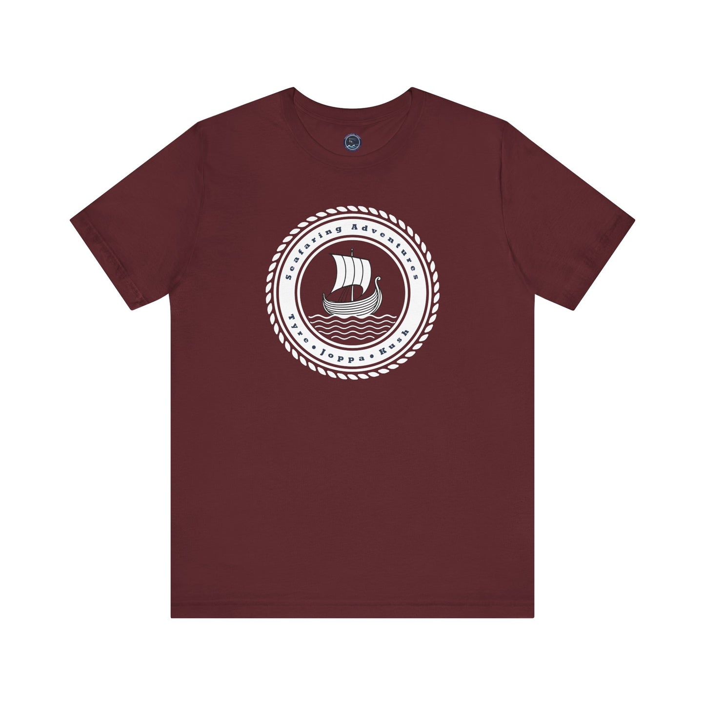 "Seafaring Adventures" From Tyre to Kush Short Sleeve T-Shirt - Front Print