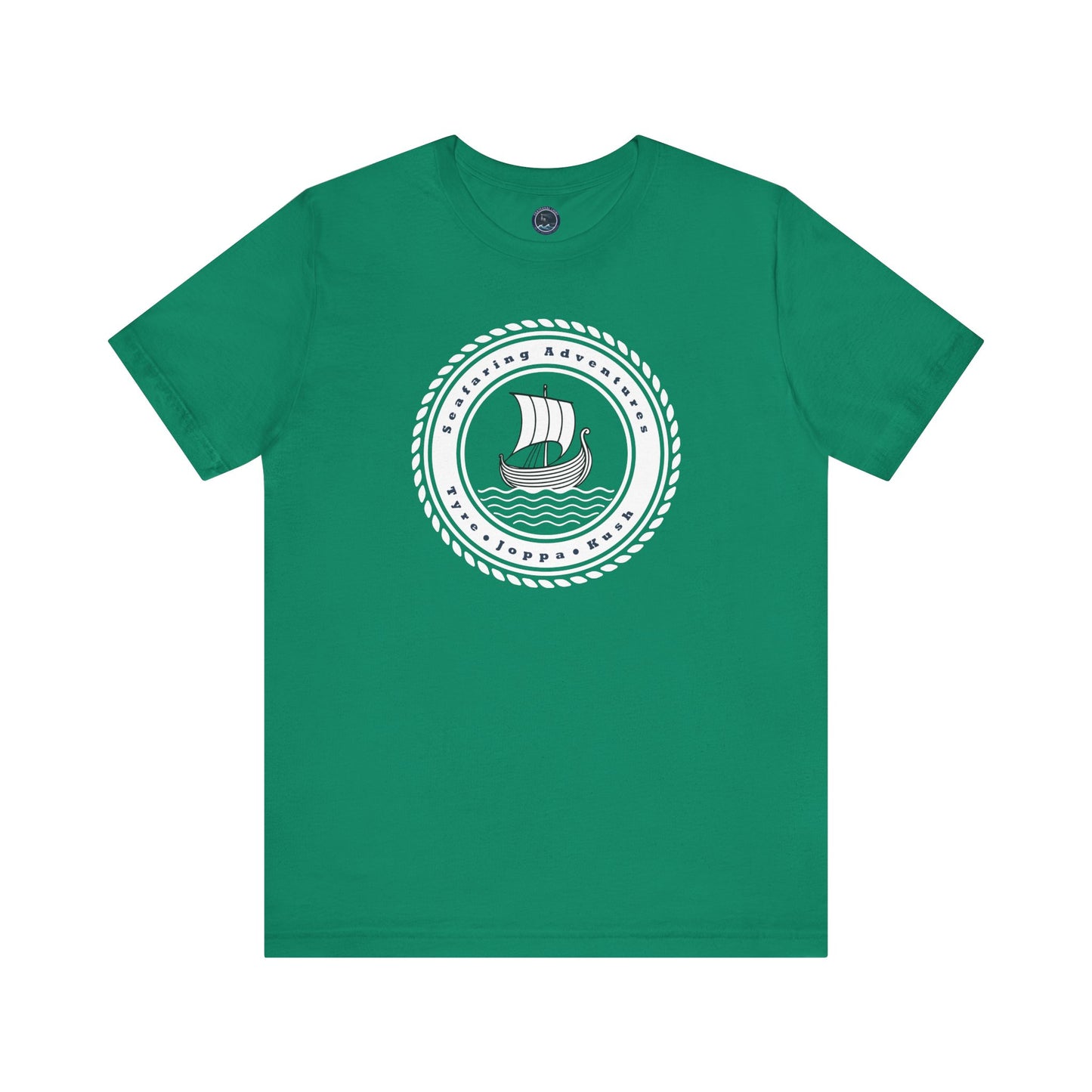 "Seafaring Adventures" From Tyre to Kush Short Sleeve T-Shirt - Front Print