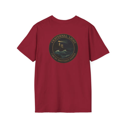 Fraternal Light Softstyle T-Shirt - Vintage Art