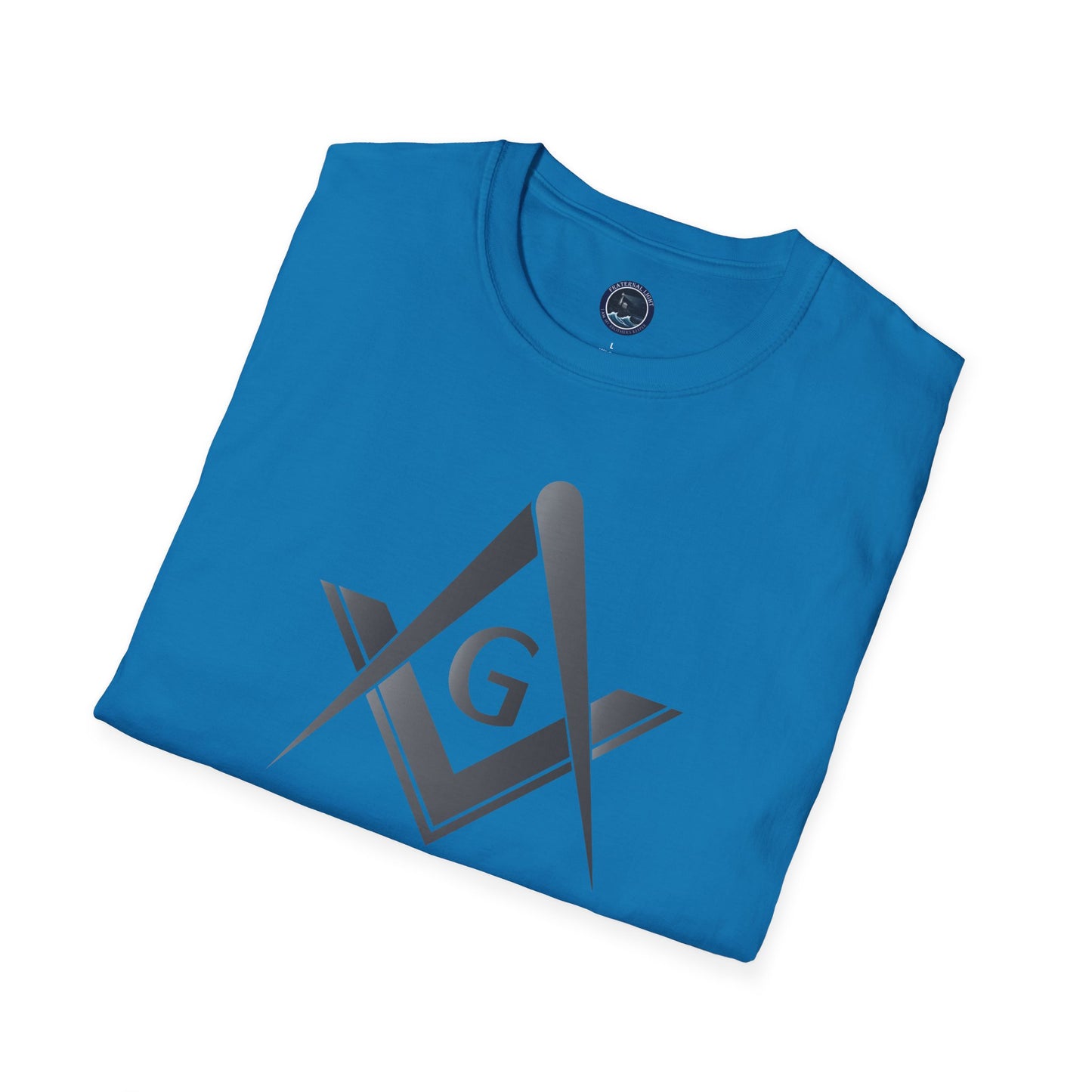 Blackstone Square and Compass Softstyle T-Shirt  - Classic (Front Print)