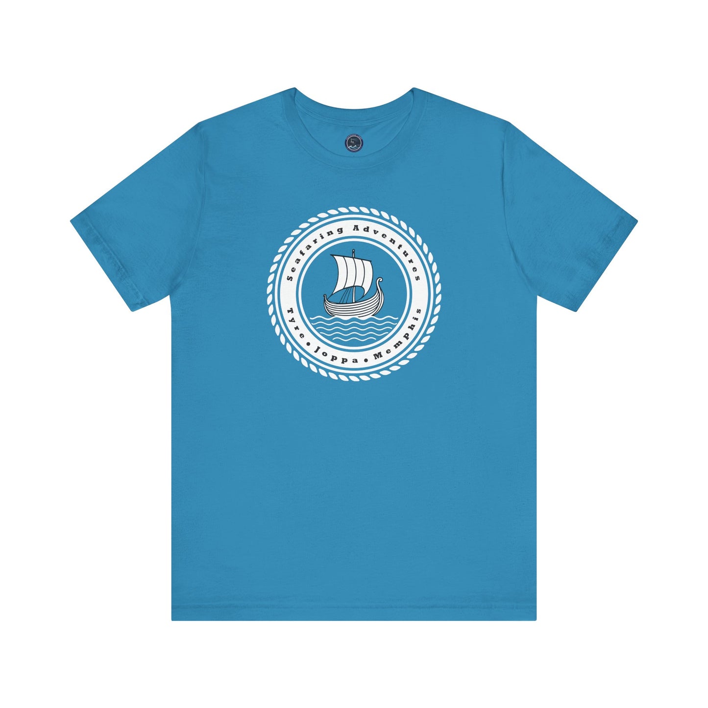 "Seafaring Adventures" Short Sleeve T-Shirt - Front Print