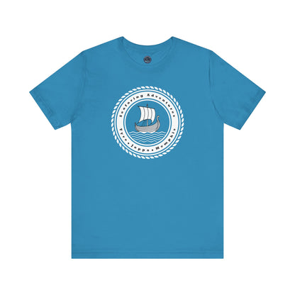 "Seafaring Adventures" Short Sleeve T-Shirt - Front Print