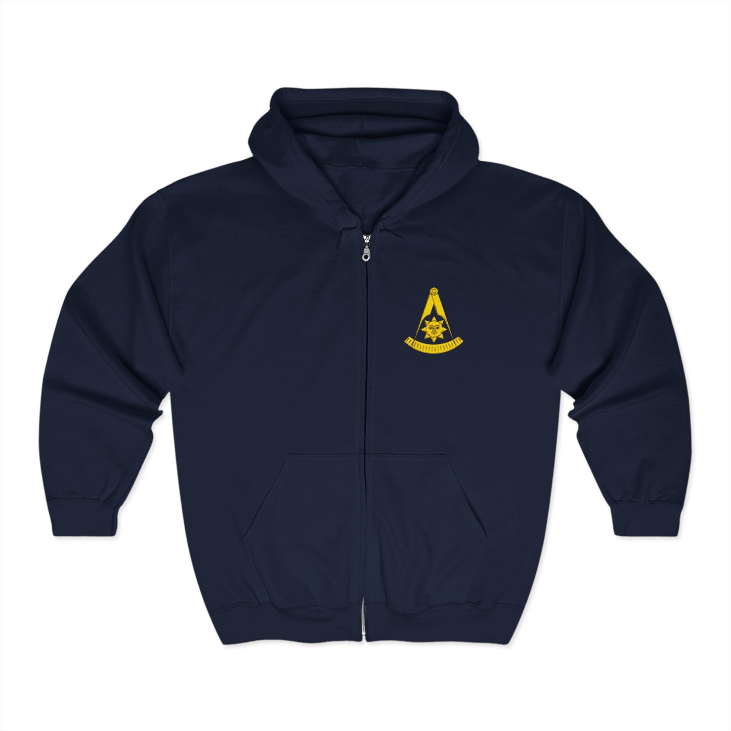CA Past Master Embroidered Heavy Blend Full Zip Hooded Sweatshirt
