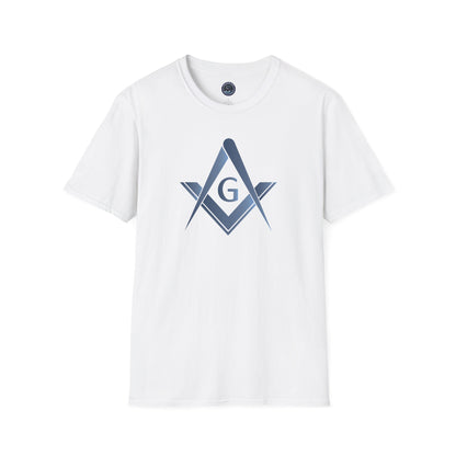 Bluestone Square and Compass Softstyle T-Shirt  - Classic (Front Print)