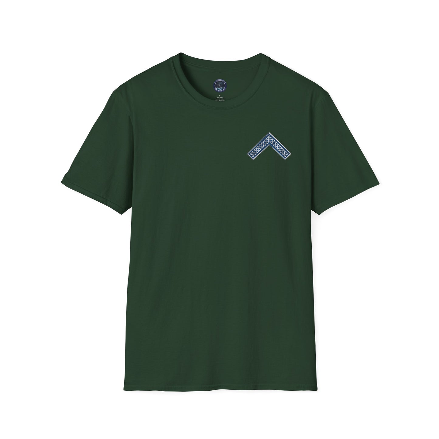 Worshipful Master "Chief Steward" Softstyle T-Shirt - Celtic Square (Two-Sided)