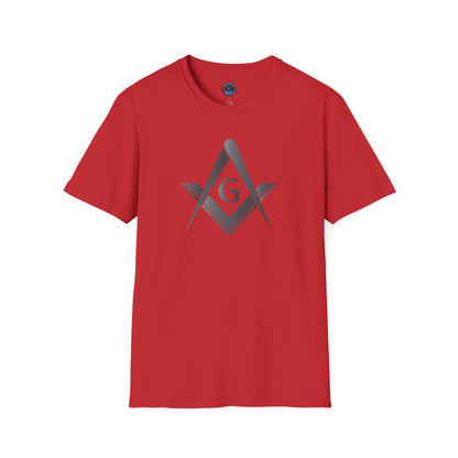 Blackstone Square and Compass Softstyle T-Shirt  - Classic (Front Print)