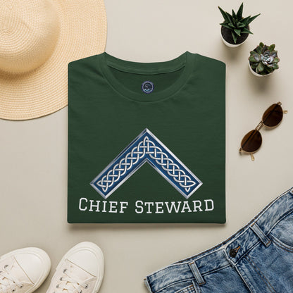 Worshipful Master "Chief Steward" Softstyle T-Shirt - Celtic Square