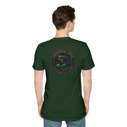 Fraternal Light Softstyle T-Shirt - Vintage Art