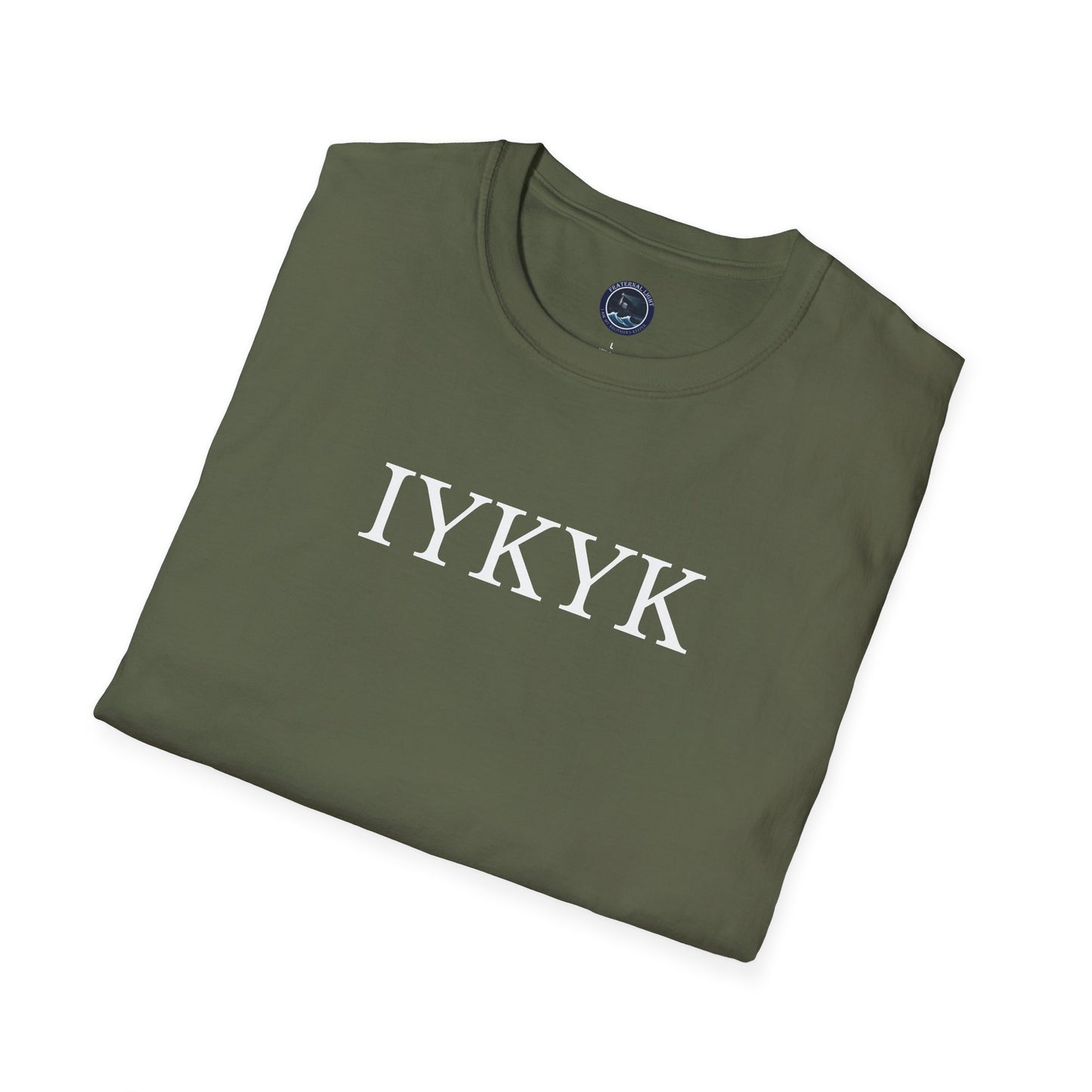 "IYKYK" Softstyle T-Shirt - White Letters