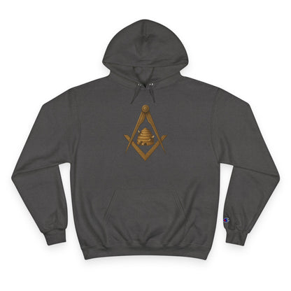 Beehive Square and Compass Champion Hoodie