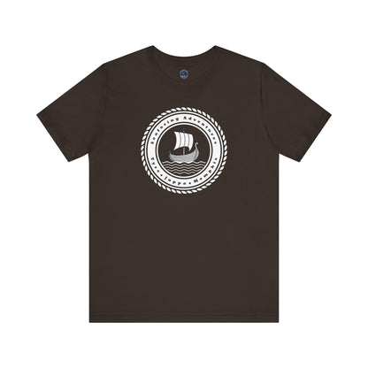 "Seafaring Adventures" Short Sleeve T-Shirt - Front Print