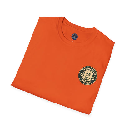 Memento Coffee Softstyle T-Shirt - Acacia (Green/Tan)