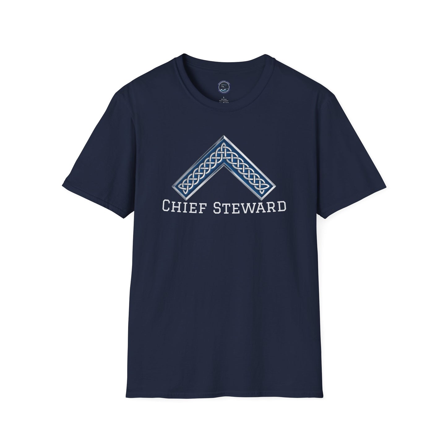 Worshipful Master "Chief Steward" Softstyle T-Shirt - Celtic Square