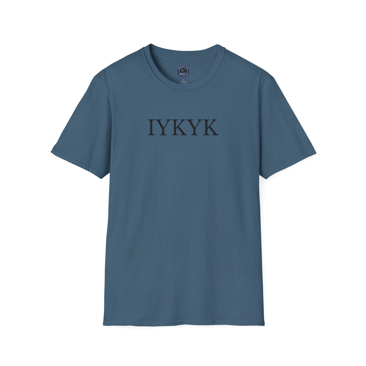 "IYKYK" Softstyle T-Shirt -  Black Letters