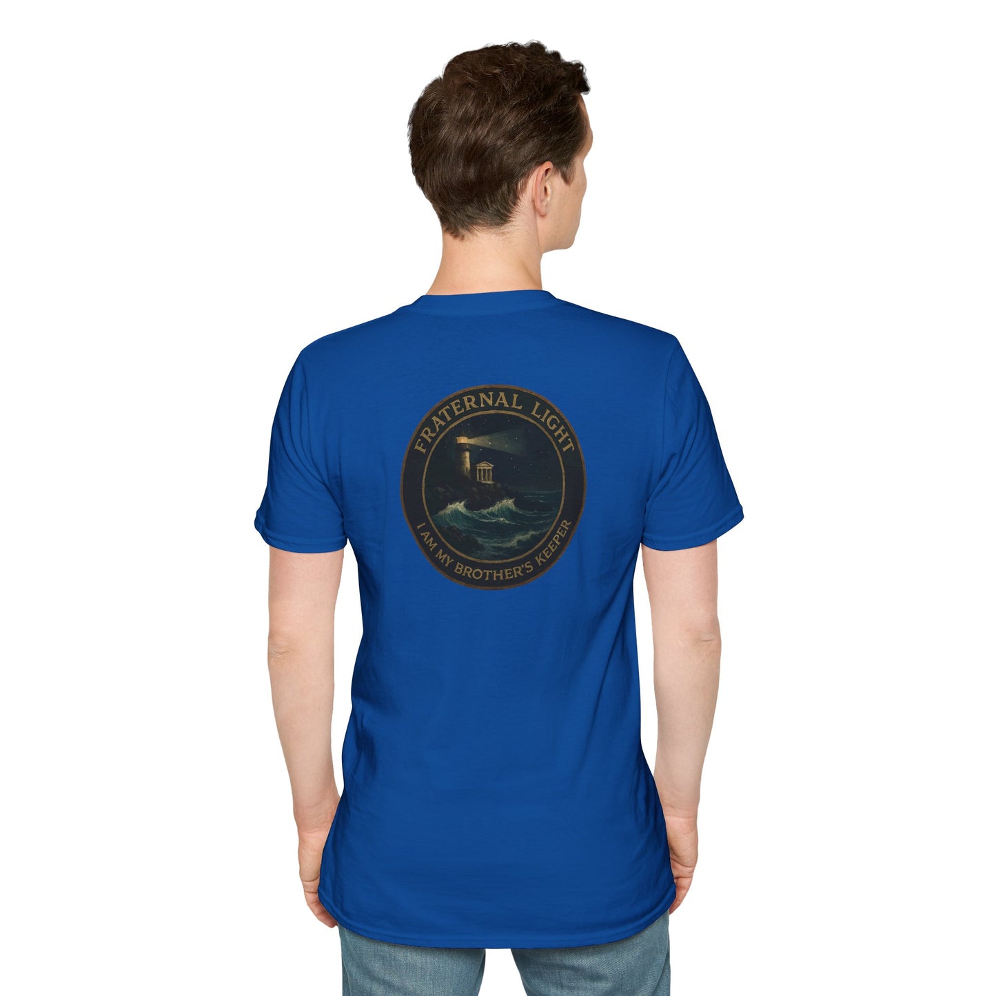 Fraternal Light Softstyle T-Shirt - Vintage Art