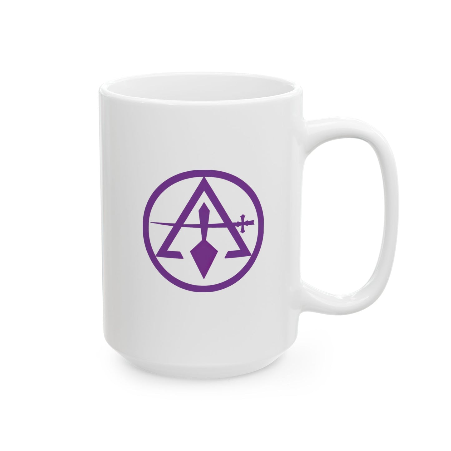 Cryptic Council Ceramic Mug - Regal Pommel (11oz, 15oz)