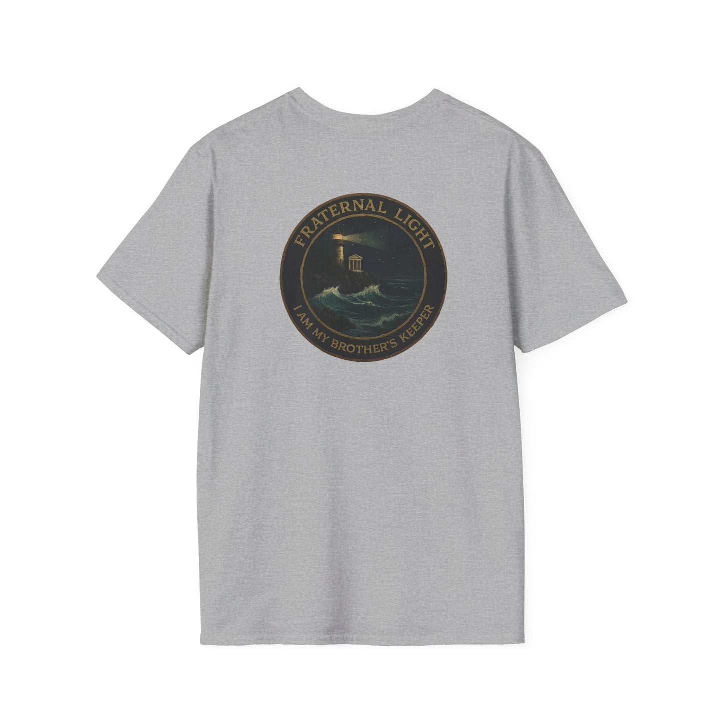 Fraternal Light Softstyle T-Shirt - Vintage Art