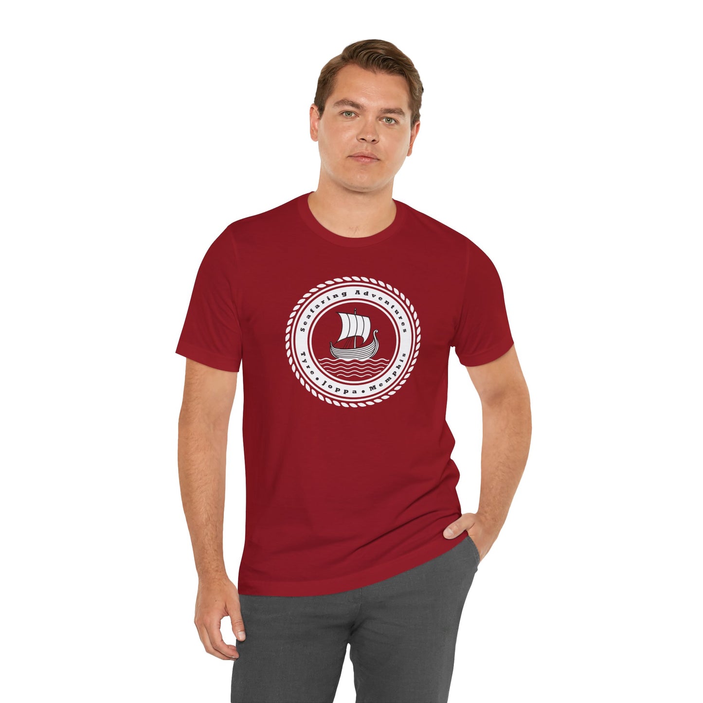 "Seafaring Adventures" Short Sleeve T-Shirt - Front Print