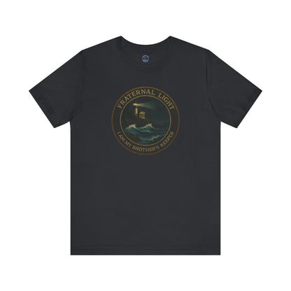 Fraternal Light Vintage Art Short Sleeve T-Shirt