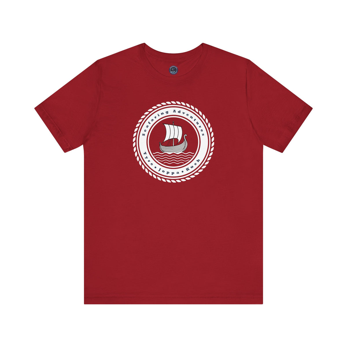 "Seafaring Adventures" Short Sleeve T-Shirt - From Tyre to Kush (Front Print)