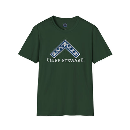 Worshipful Master "Chief Steward" Softstyle T-Shirt - Celtic Square