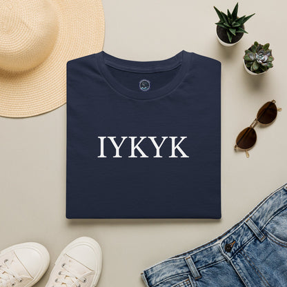"IYKYK" Softstyle T-Shirt - White Letters