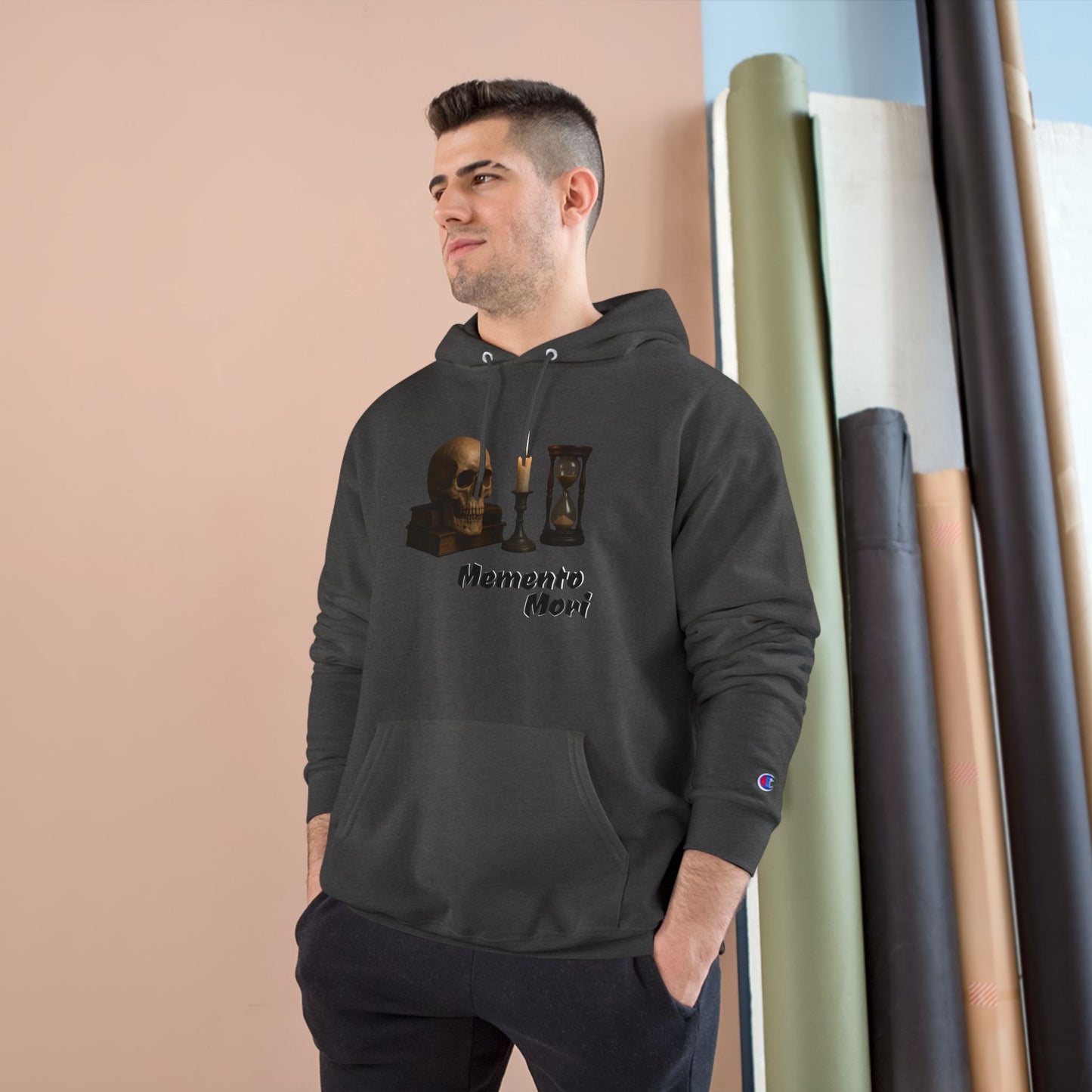 Memento Mori Champion Hoodie