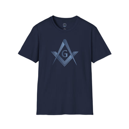 Bluestone Square and Compass Softstyle T-Shirt  - Classic (Front Print)