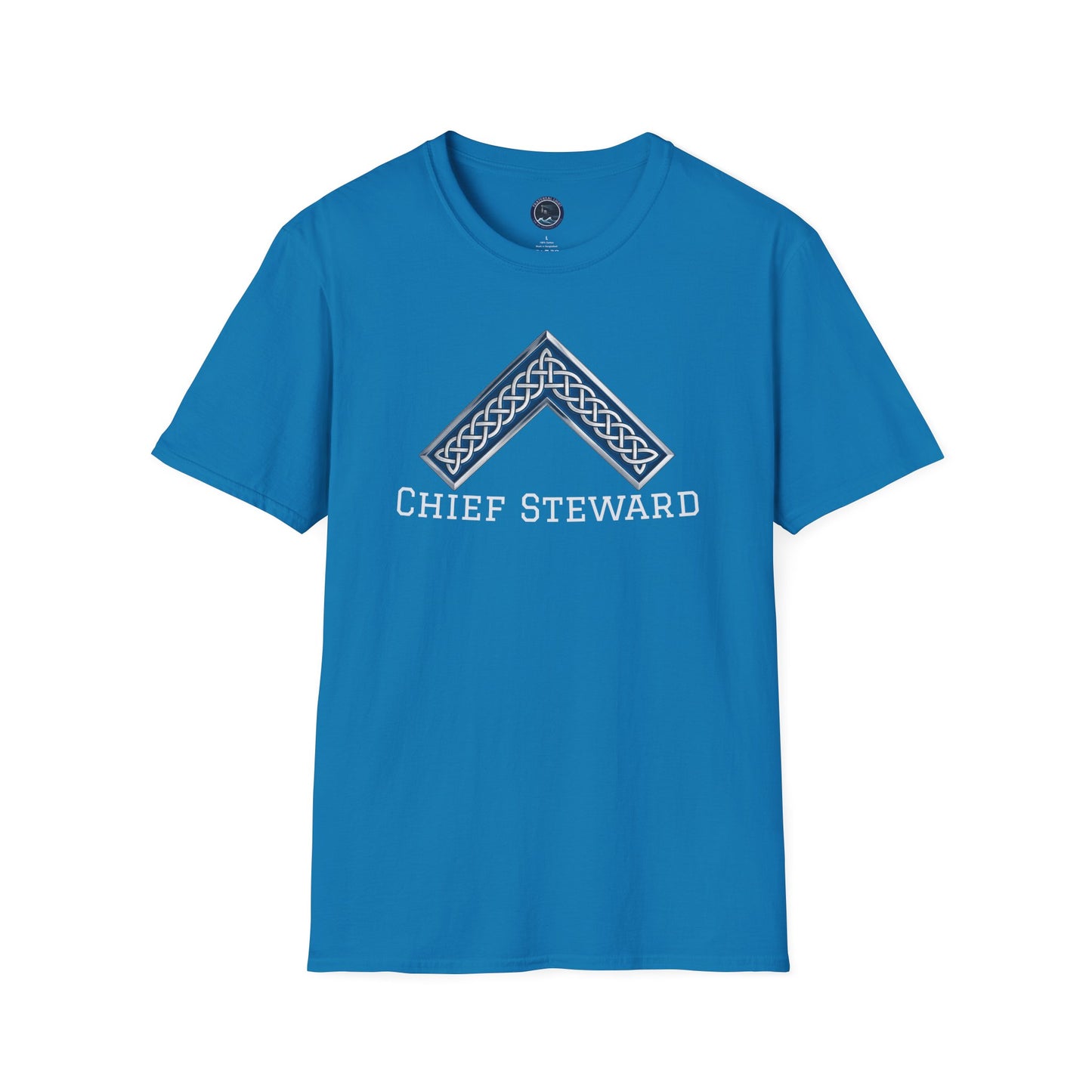 Worshipful Master "Chief Steward" Softstyle T-Shirt - Celtic Square