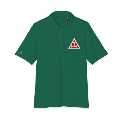 Royal Arch adidas Performance Polo - White Logo