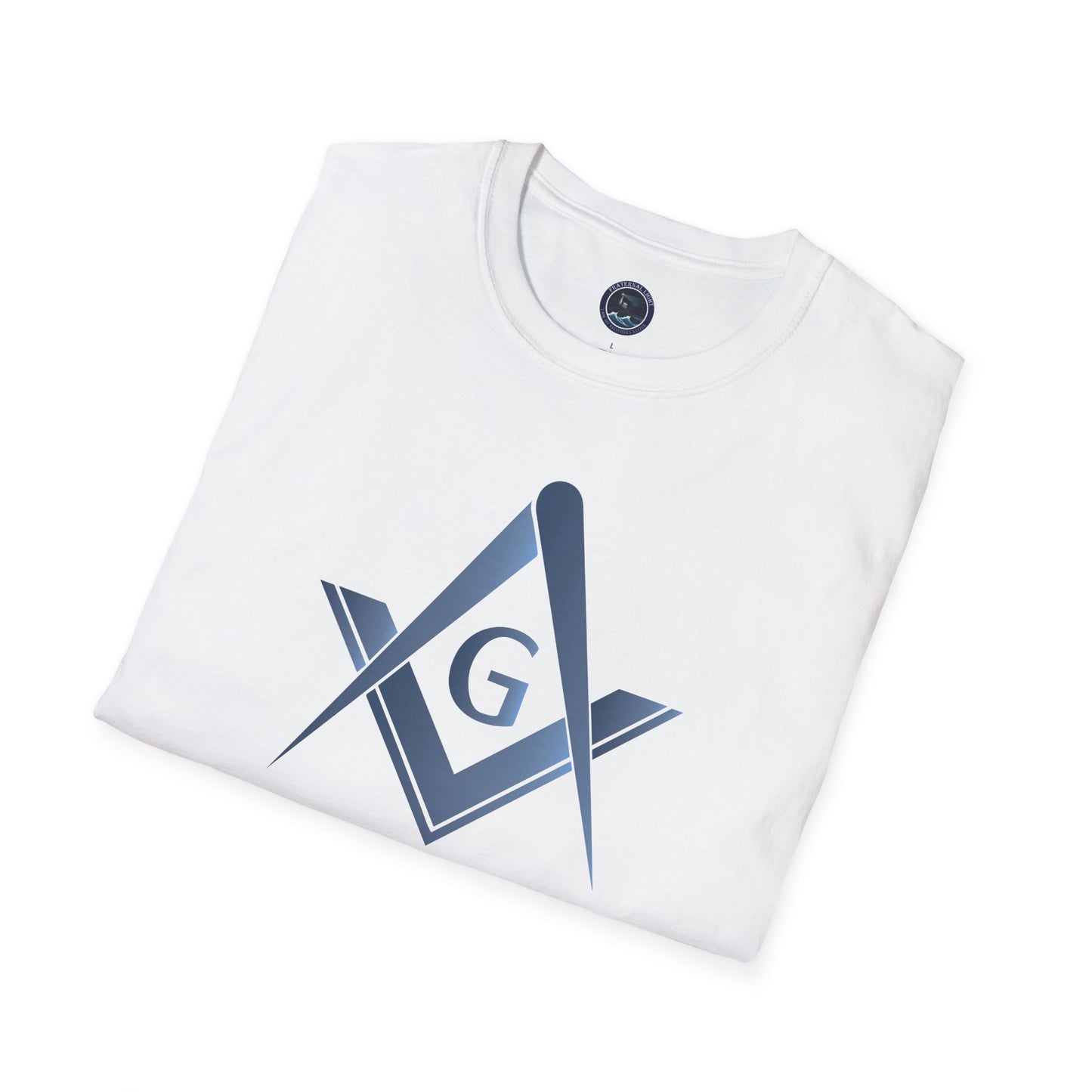 Bluestone Square and Compass Softstyle T-Shirt  - Classic (Front Print)