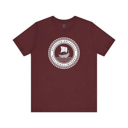 "Seafaring Adventures" Short Sleeve T-Shirt - Front Print