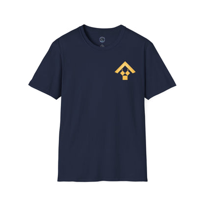 Past Master Jewel Softstyle T-Shirt - Gold (Channel Islands Lodge)
