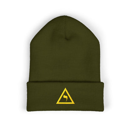 Perfect Elu Embroidered Classic Cuffed Beanie