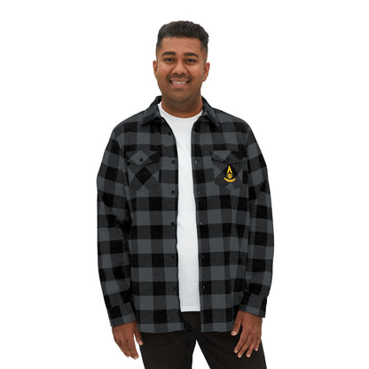 CA Past Master Flannel Shirt - Yellow Emblem