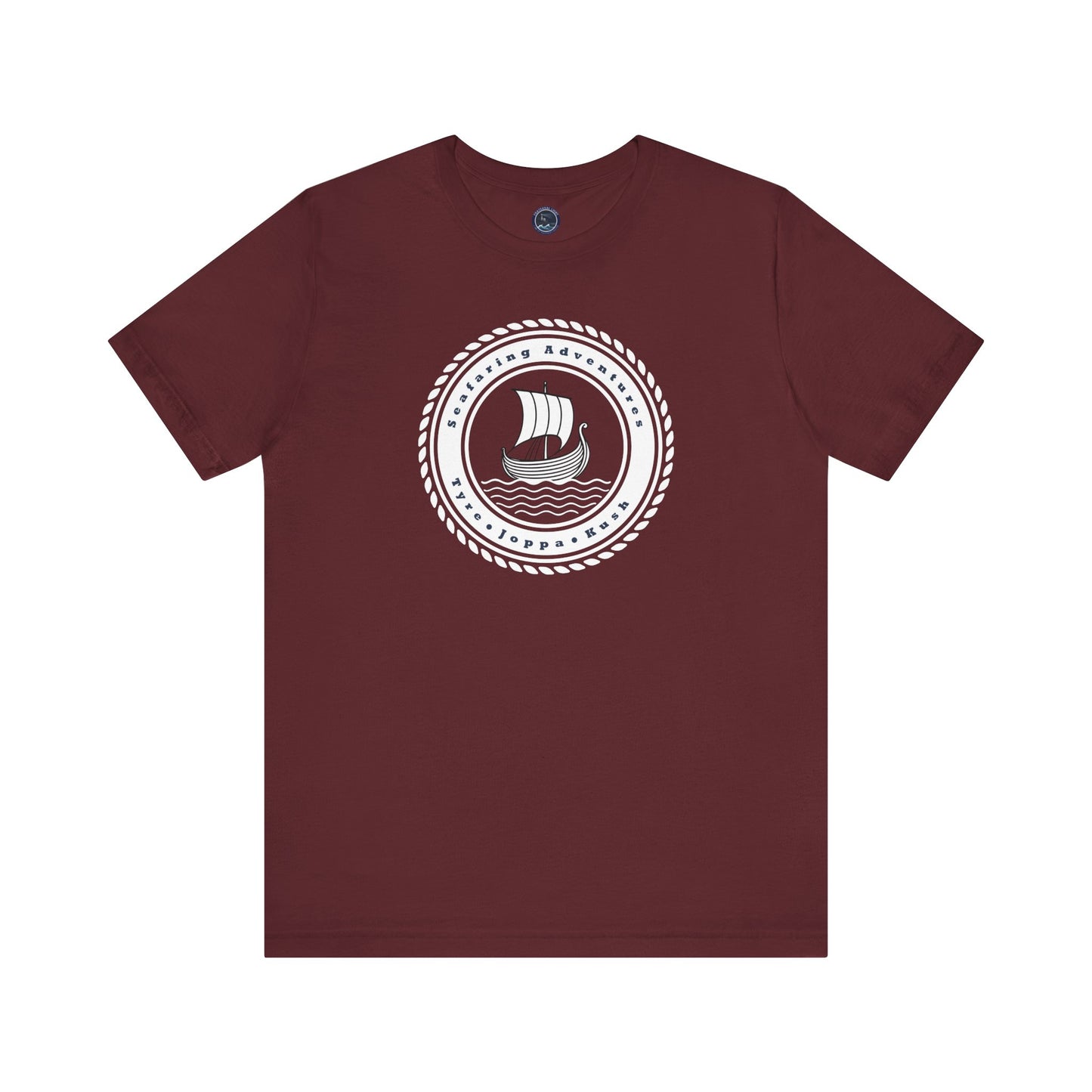 "Seafaring Adventures" Short Sleeve T-Shirt - From Tyre to Kush (Front Print)