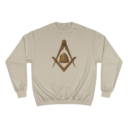 Beehive Square and Compass Champion Sweatshirt
