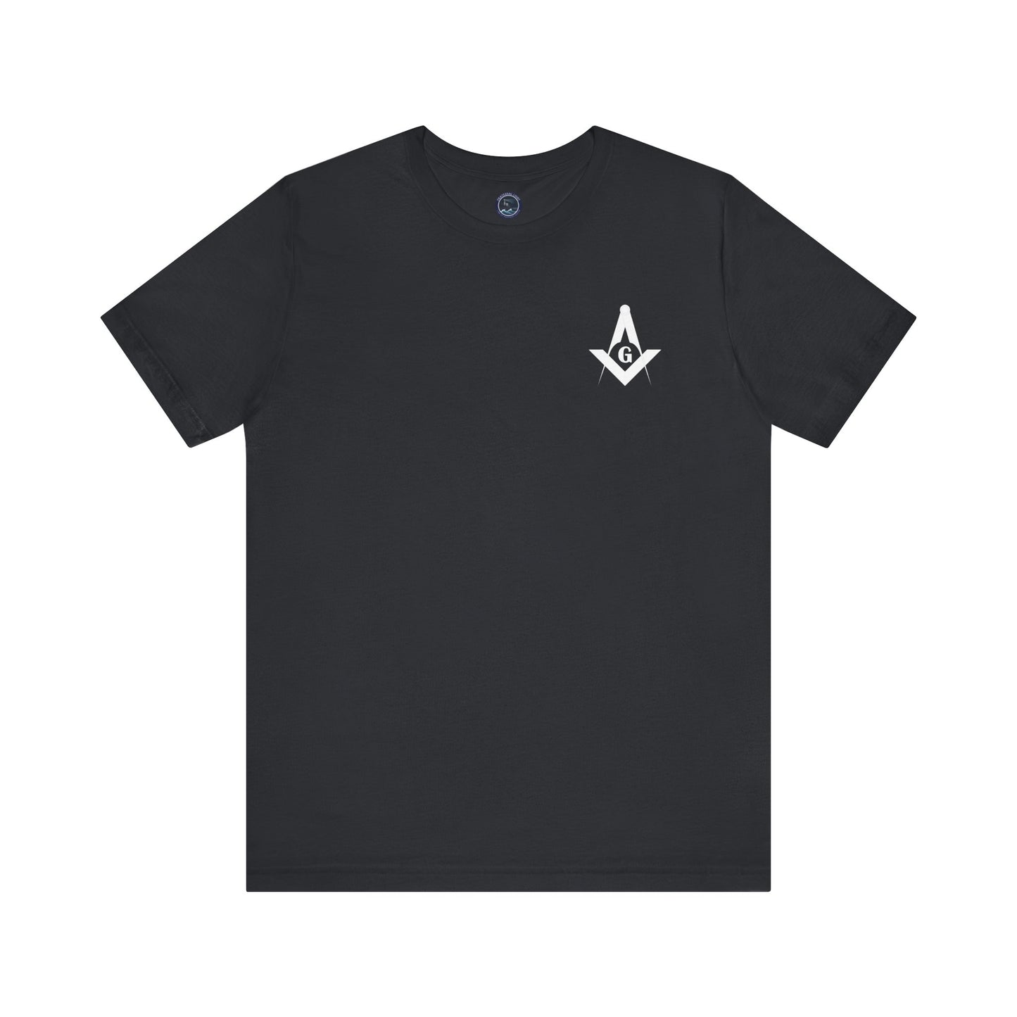 Fellowcraft T-Shirt from Channel Islands Lodge 214 in dark colors, featuring lodge logo printed on a comfortable cotton tee.