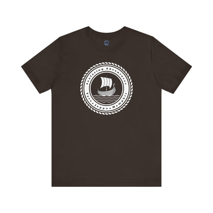 "Seafaring Adventures" Short Sleeve T-Shirt - Front Print