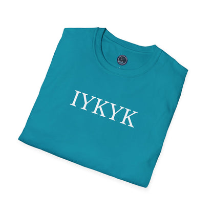"IYKYK" Softstyle T-Shirt - White Letters