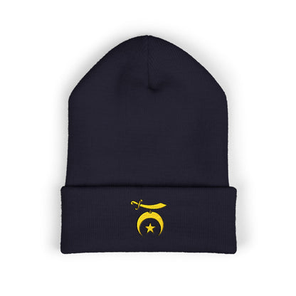 Shriners Embroidered Classic Cuffed Beanie - Simplified Emblem