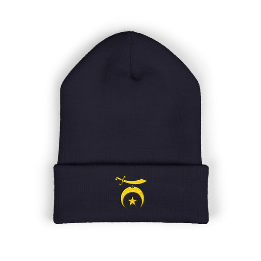 Shriners Embroidered Classic Cuffed Beanie - Simplified Emblem
