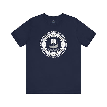 "Seafaring Adventures" Short Sleeve T-Shirt - Front Print