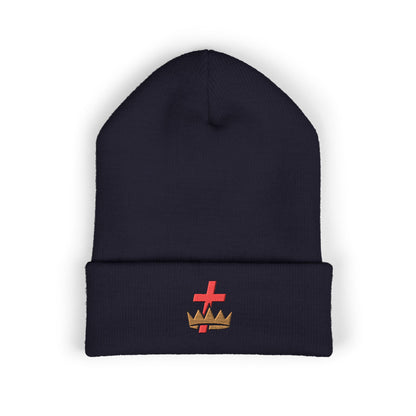 Knights Templar Embroidered Classic Cuffed Beanie