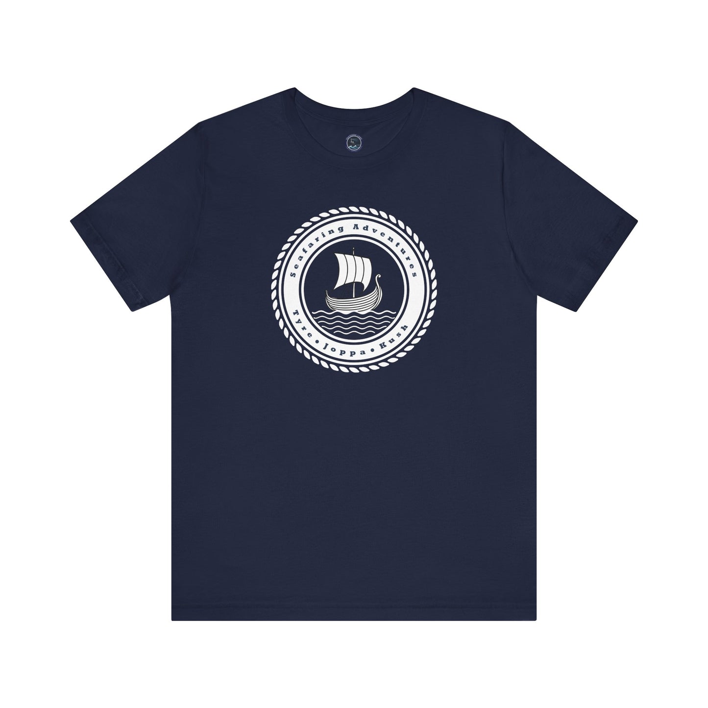"Seafaring Adventures" Short Sleeve T-Shirt - From Tyre to Kush (Front Print)
