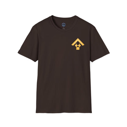 Past Master Jewel Softstyle T-Shirt - Gold (Channel Islands Lodge)