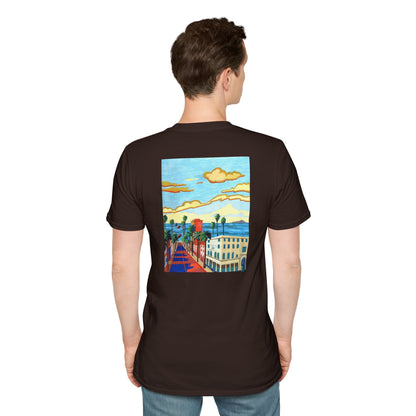 Channel Islands Lodge Softstyle T-Shirt - Custom Art