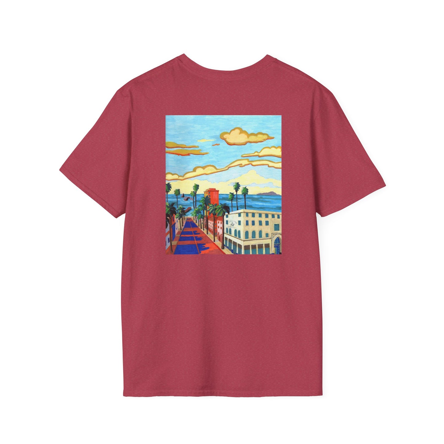 Channel Islands Lodge Softstyle T-Shirt - Custom Art