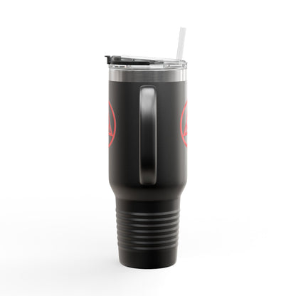 Two-Sided Encircled Royal Arch Insulated Travel Tumbler (40oz)